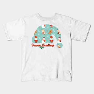 Season Greetings Kids T-Shirt